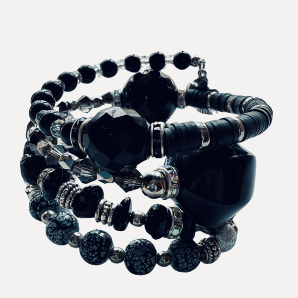 Moon Bird Beaded Wrap Bracelet - Image 6