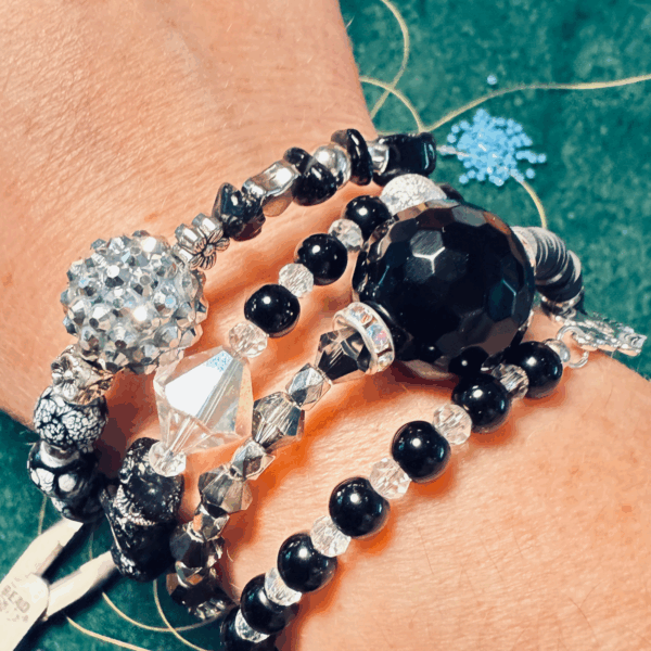 Moon Bird Beaded Wrap Bracelet - Image 12