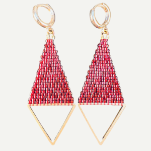 Root Rise Beaded Earrings